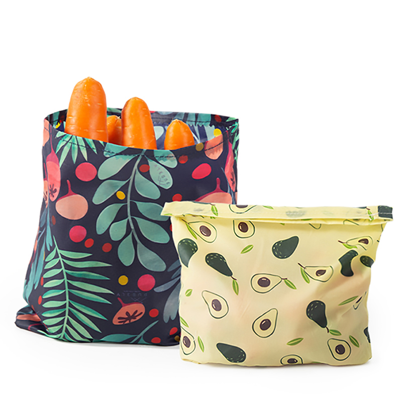 Reusable Produce Bag - 3PCS Plastic-Free Reusable Beeswax food storage