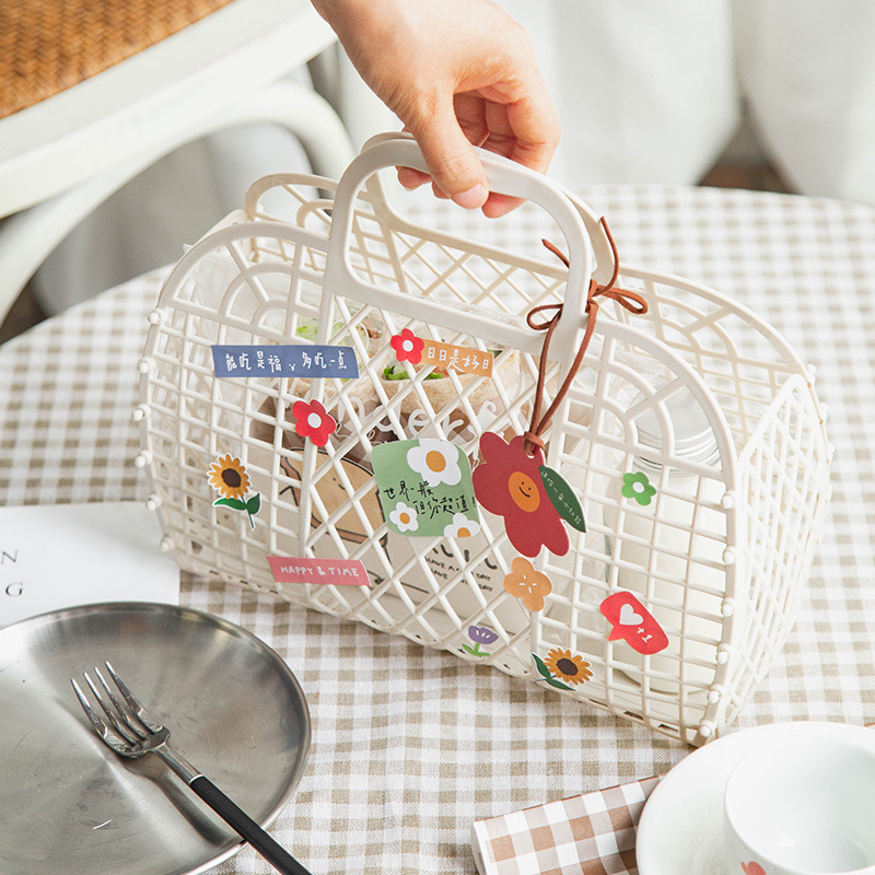 Detachable Plastic Bath Basket - Reusable Produce Bag recensione e prezzo
