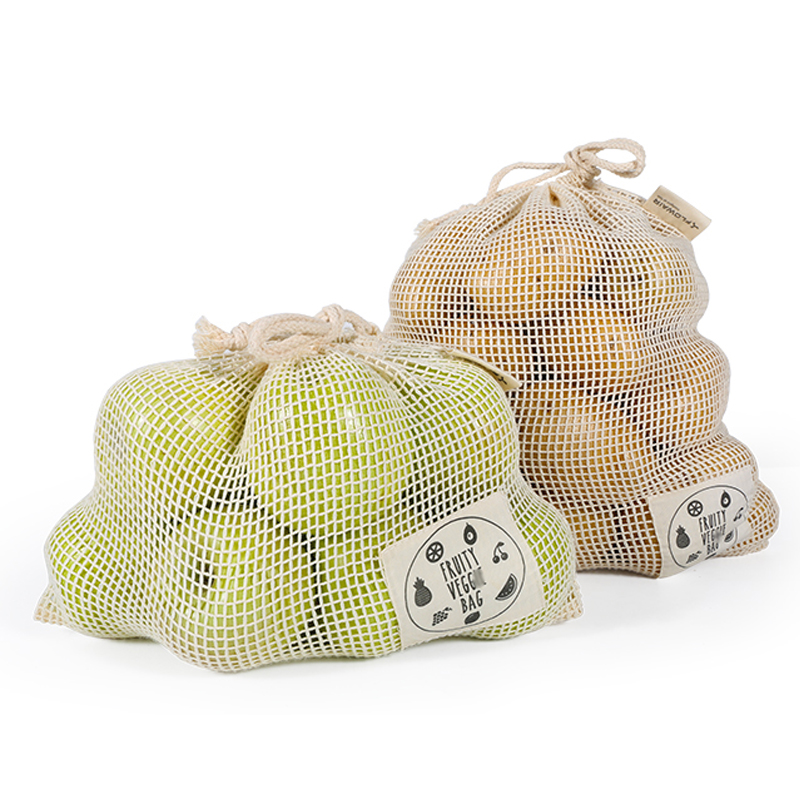 6/10 Packs Organic Cotton Reus - Reusable Produce Bag recensione e prezzo