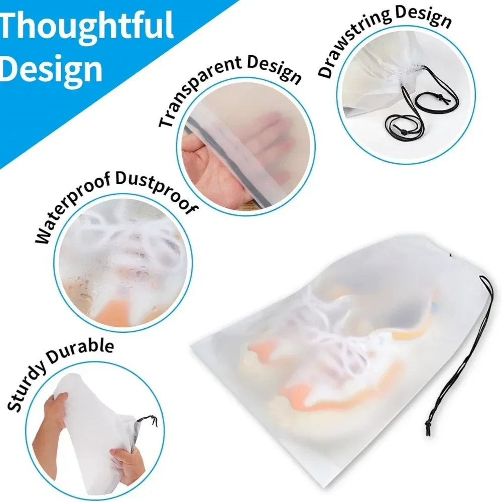 5/10PCS Shoe Storage Drawstrin - Reusable Produce Bag recensione e prezzo
