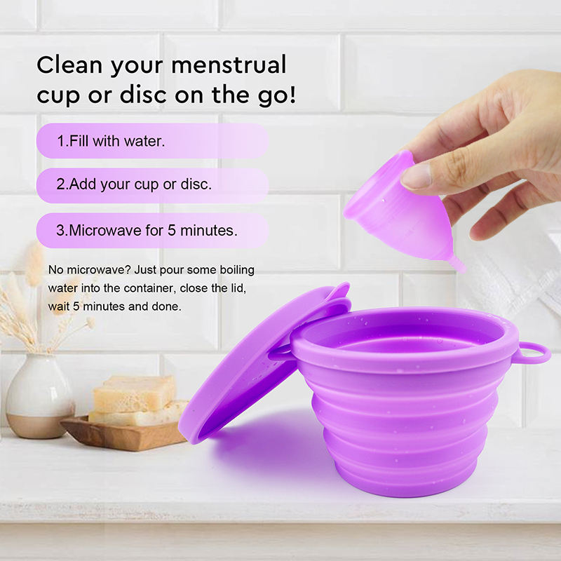 Silicone Menstrual Cup Sterali - Menstrual Cup Silicone recensione e prezzo