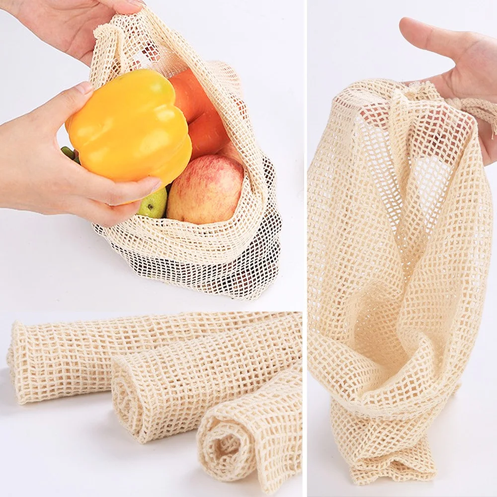 3 6 10pcs Reusable Produce Bag - Reusable Produce Bag recensione e prezzo
