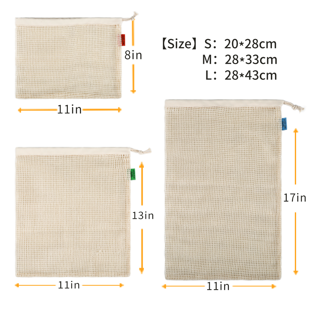 Organic Cotton Reusable Produc - Reusable Produce Bag recensione e prezzo