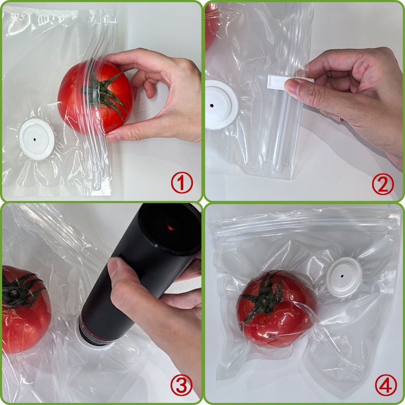 New Reusable Air Vacuum Storag - Reusable Produce Bag recensione e prezzo